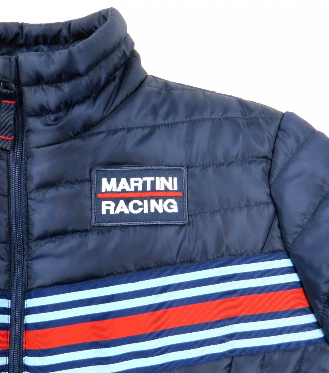 Padded Martini Racing jacket available from size S to size XXL