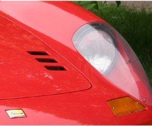 Ferrari Dino 206 GT front light protector