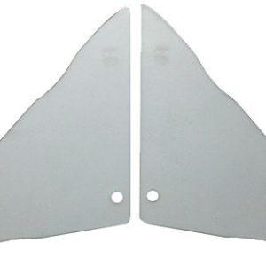 Quarter window glass without hole Ferrari Dino 206 GT