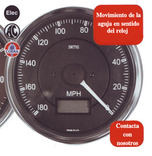 Reloj Smith Cobra Range Clasico Velocimetro Electrico 100mm Reloj Smith Cobra Range Clasico Velocimetro Electrico 100mm - Imagen 1