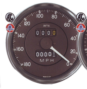 Reloj Smith Cobra Range Clasico Velocimetro Mecanico 100mm Reloj Smith Cobra Range Clasico Velocimetro Mecanico 100mm - Imagen 1