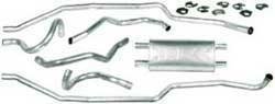 Sistema de escape completo Chevrolet Camaro 1970-1974 BB