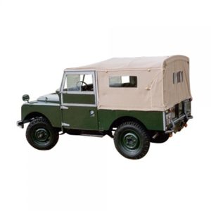 Capota completa Land Rover S1 86/88 pulgadas Sand  ventanas laterales