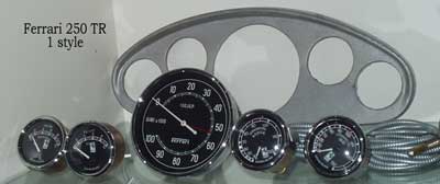 Juego de relojes para modelos Ferrari 250TR Juego de relojes para modelos Ferrari 250TR - Imagen 1