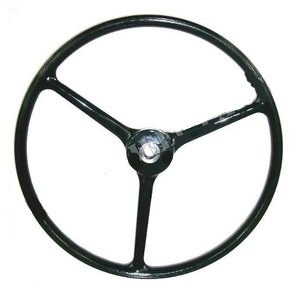 Black steering wheel Early SHELLER-script