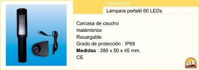 1636-1 Lámpara portátil LED - Imagen 1