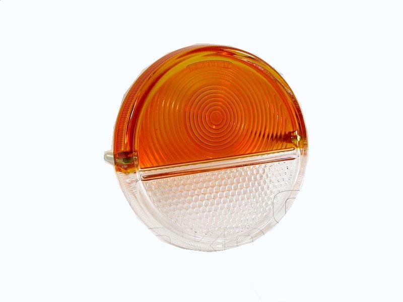 17-9 Tulipa piloto trasero Fiat Dino Spider 2000 / 2400 naranja / blanco - Imagen 1