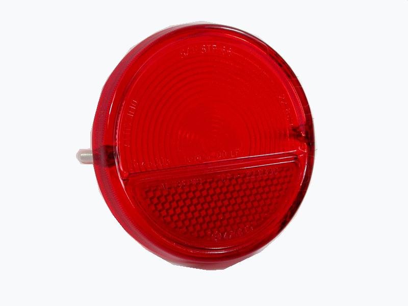 18-12 Tulipa piloto trasero Fiat Dino Spider 2000 / 2400 (rojo / rojo) - Imagen 1