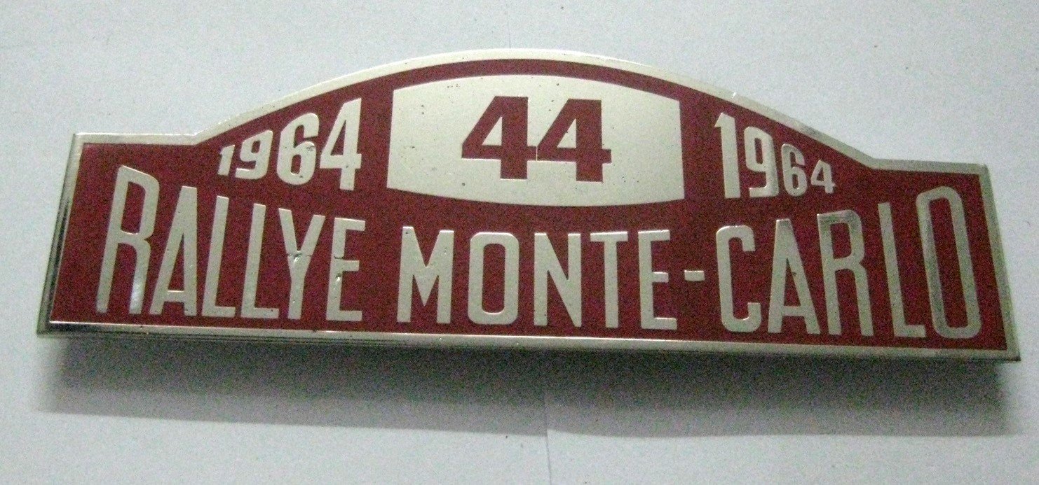 1964-3 Universal 1964 Montecarlo Emblem - Image 1