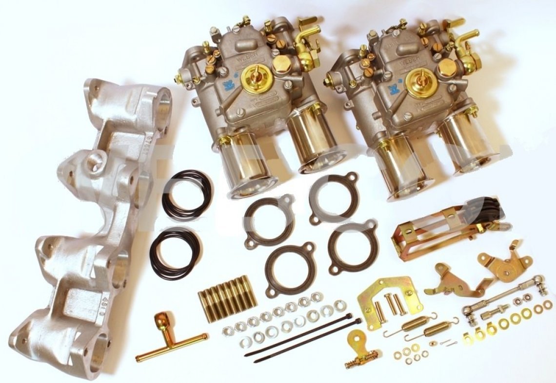 Kit de carburación Weber para BMW 2002 M10 1.6 / 1.8 40 DCOE Weber carburettor kit for BMW 2002 M10 1.6 / 1.8 40 DCOE - Image 1