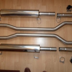 Left Front Silencer Lamborghini LM 002