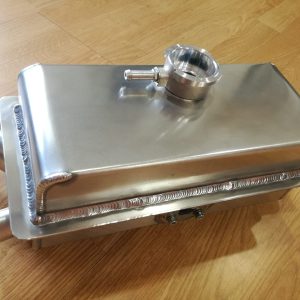 Deposito expansión aluminio Jaguar E Type serie 1 4.2