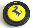Pulsador bocina central volante Logo Ferrari