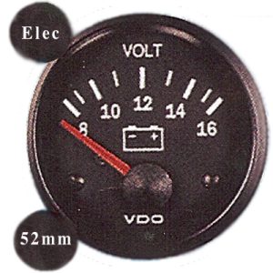 VDO voltmeter gauge