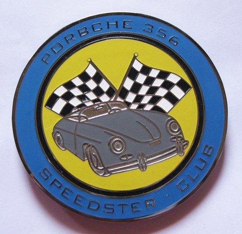 356-2 Anagrama universal Porsche 356 Speedster Club - Imagen 1