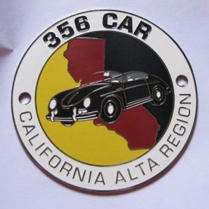 Anagrama universal Porsche 356 California