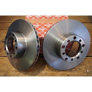 Par de discos de freno delanteros Mercedes W107/116 Par de discos de freno delanteros Mercedes W107/116 - Imagen 1