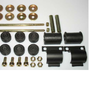 Kit de montaje barra estabilizadora trasera 18 mm BMW E9