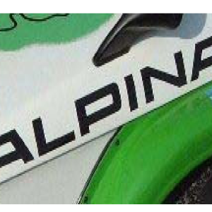 Adhesivo Alpina 690 mm BMW E9