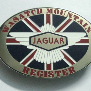Anagrama exterior Jaguar Wasatch mountain