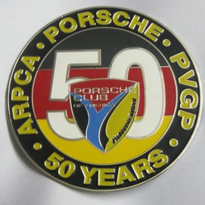 Anagrama universal Porsche 50 años