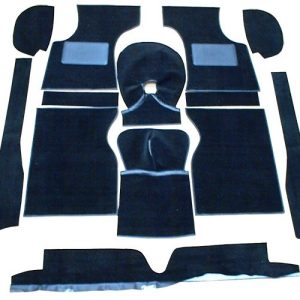 Morris Minor 1000 carpet set Black