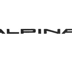 Adhesivo Alpina 300 mm BMW E9