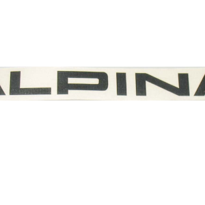Adhesivo Alpina 132 mm BMW E9