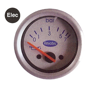 Reloj Revotec Presion de Aceite Electrico 52mm Revotec Electric Oil Pressure Gauge 52mm - Image 1