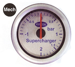 Revotec Mechanical Supercharger Gauge 52mm