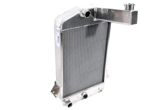 Radiador de Aluminio, Triumph TR2-3A cuello largo Aluminium radiator, Triumph TR2-3A long neck - Image 1