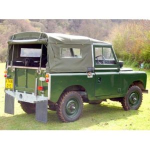 Capota completa con ventanas laterales  Land Rover S2 88 pulgadas Khaki green