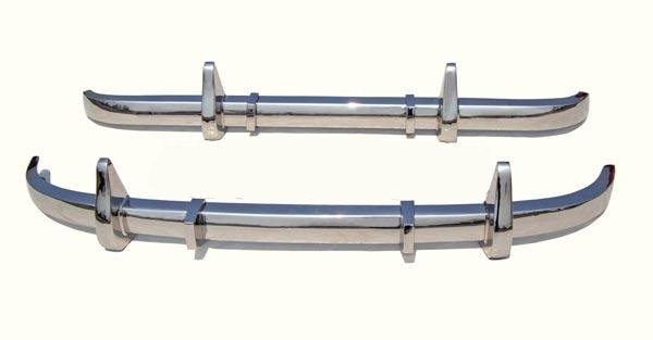 55555555555-6 Kit paragolpes cromado completo Mercedes W136 W191 170 - Imagen 1