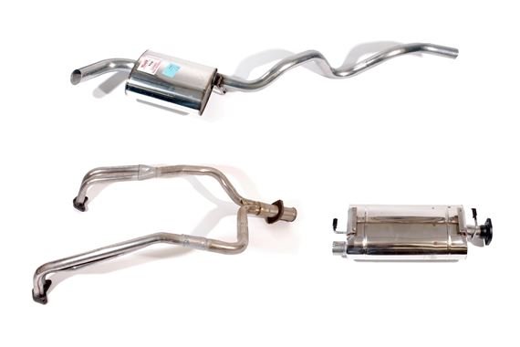 66666666-11 Tubo de escape acero inoxidable Range Rover 3.9 V8 Manual/Auto - Imagen 1