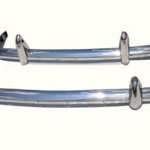 Complete chrome bumper kit Triumph TR4A, TR4A IRS, TR5, TR250
