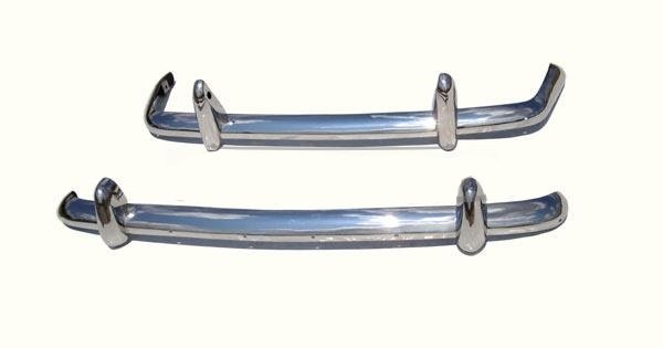 77777777777-5 Complete chrome bumper kit Triumph TR4A, TR4A IRS, TR5, TR250 - Image 1
