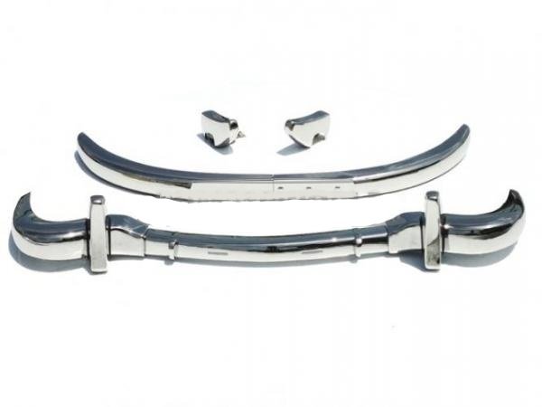 Kit paragolpes cromado completo Mercedes 300SL Roadster Kit paragolpes cromado completo Mercedes 300SL Roadster - Imagen 1