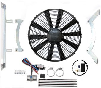 81-3 Jaguar E type Series 1, 3.8/4.2 Litre electric fan kit - Image 1