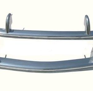 Complete chromed bumper kit Fiat 1200
