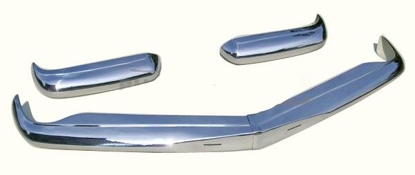 Kit paragolpes cromado completo Mercedes Pagoda W113 Kit paragolpes cromado completo Mercedes Pagoda W113 - Imagen 1