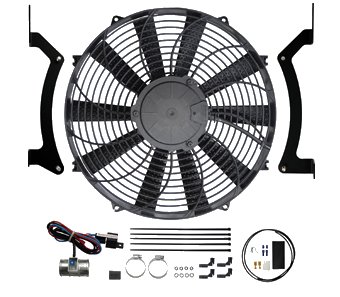 Kit electroventilador Land Rover Series 2, 2A , 3 Land Rover Series 2, 2A , 3 electric fan kit - Image 1