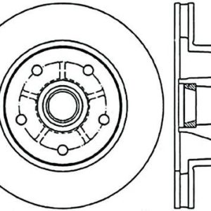 Front Brake Disc Chevrolet Camaro / Nova / Firebird 69-74