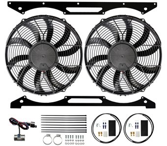 Kit electroventilador Land Rover Series 3 V8 Kit electroventilador Land Rover Series 3 V8 - Imagen 1