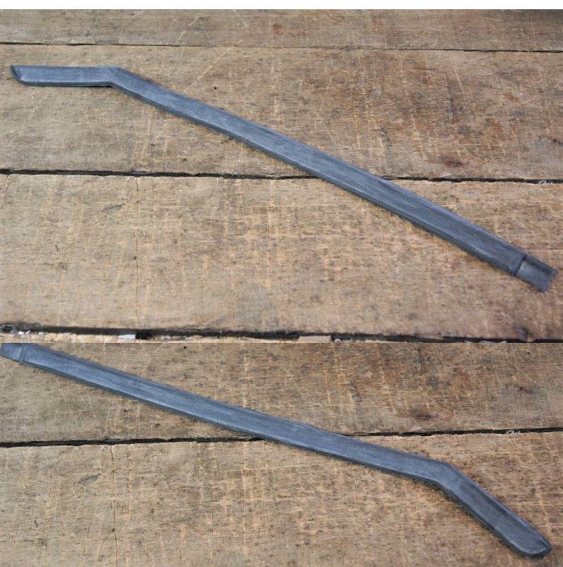 a1-3 Pair of B-Pillar Rubbers Mercedes W107 SLC - Image 1