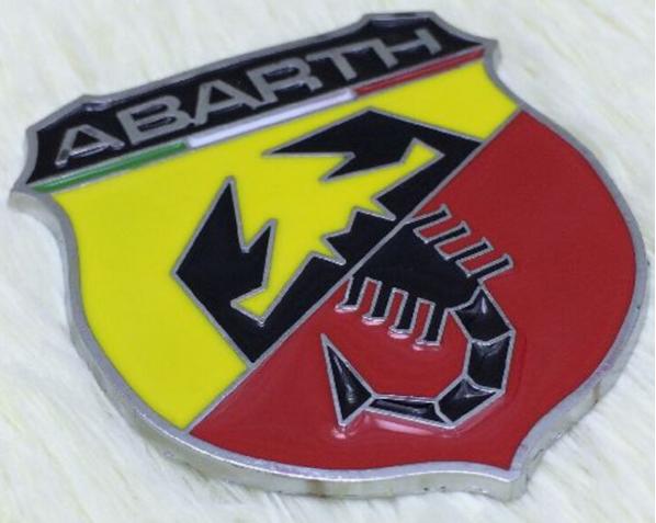 abarth-3 Abarth Metal Adhesive Emblem - Image 1