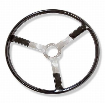 ac-greyhound-1-4 Steering wheel with stainless steel core. AC Greyhound - Image 1