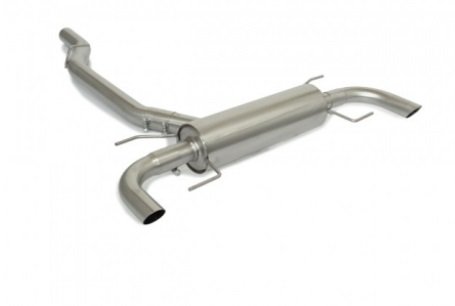 Silencioso trasero dobles en acero inox Ragazzon Alfa Romeo Giulia(952) 2.0 TURBO (147KW) 2016 – Hoy Twin rear stainless steel silencers Ragazzon Alfa Romeo Giulia(952) 2.0 TURBO (147KW) 2016 - Present - Image 1