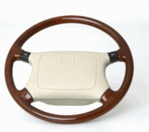 Volante 4 brazos en madera de nogal y cuero Bentley Brooklands (Airbag) (intercambio/sobrecargo)