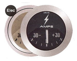 Reloj Smith Classic Range Amperimetro 30-0-30  Negro/Negro