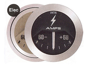 Smiths Classic Range Ammeter 60-0-60 Magnolia